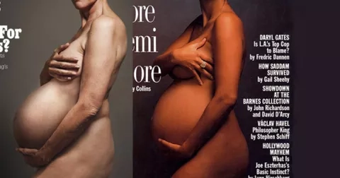 Příliš stará na těhotenství? Několik kontroverzních obálek magazínů