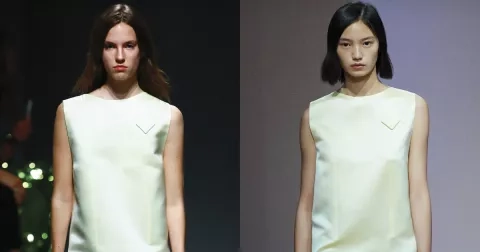 Pravidla svádění v kolekci Prada S/S 2022