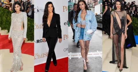 55 nejvíc sexy outfitů rodin Kardashian/Jenner