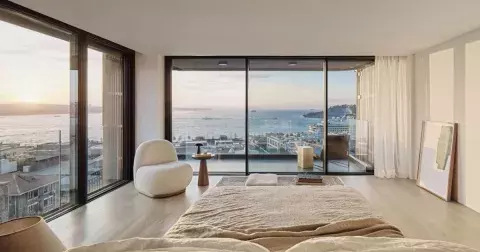 Navštivte fascinující panoramatický byt v Istanbulu