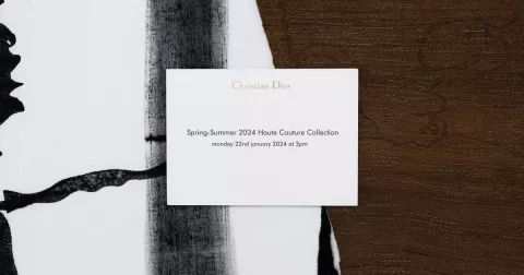 ŽIVĚ: Přijměte pozvání na show Dior Haute Couture Spring/Summer 2024