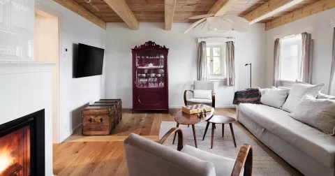 Chaloupka Dvě sestry: kousek Skandinávie v Čechách