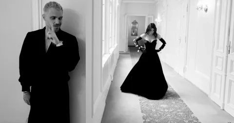 Leoš Mareš šel ve Varech na blond, Monika Marešová zůstala nad věcí