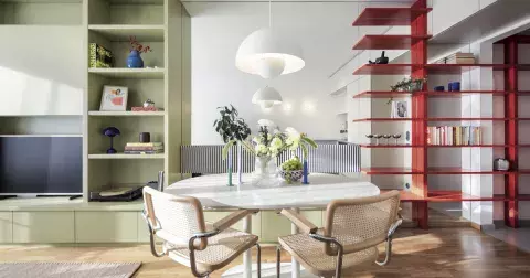 Barevné akcenty umí z malého bytu udělat velkou parádu