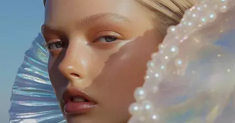 Moře na nehtech. Drobné mušličky a perlový lesk budou hitem léta 2025