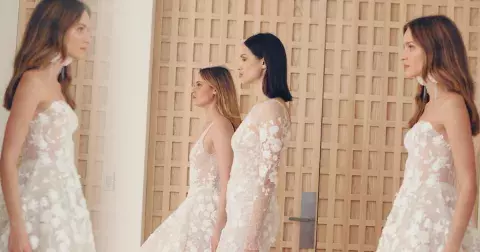 5 svatebních šatů podle největších trendů na jaro/léto 2025
