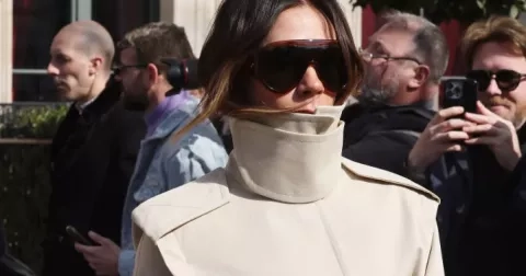 Když límec nahradí šálu: Funnel kabátu neodolá žádná stylová žena