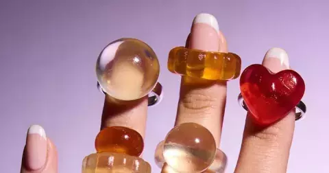 Želé po francouzsku: Jelly french manikúra v pěti chutích