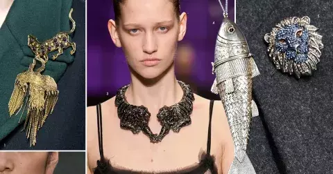 Nečekaný hit podzimu: Zvířecí šperky působí překvapivě elegantně